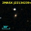 2MASX J22134239+0008378