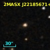 2MASX J22185671+0003079