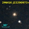 2MASX J22290973+0004442