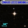 2MASS J22210506+0113591