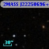 2MASS J22250696+0033154
