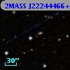 2MASS J22244466+0059364