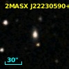 2MASX J22230590+0156087
