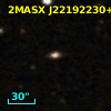 2MASX J22192230+0045018
