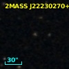 2SLAQ J222302.71+000437.6
