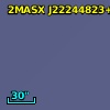 2MASX J22244823+0100339