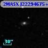 2MASX J22294675+0014162