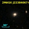 2MASX J22384067+0006033