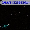 2MASS J22303261+0036079