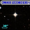 2MASS J22302135+0045541
