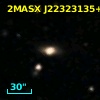 2MASX J22323135+0041156