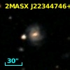 2MASX J22344746+0157385