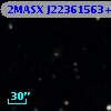 2MASX J22361563+0119454