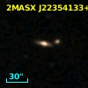 2MASX J22354133+0136533