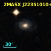 2MASX J22351010+0120460