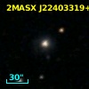 2MASX J22403319+0137256