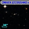 2MASX J22355442+0129134