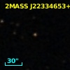 2MASS J22334653+0004457