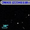 2MASS J22341110+0001373