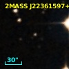 2MASS J22361597+0009488