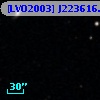 [LVO2003] J223616.8+013337