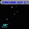 [CBM2000] QSO J2234+0000 abs 2.0662