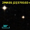 2SLAQ J223701.05+004301.5