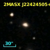 2MASX J22424505+0128471