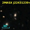 2MASX J22431239+0025360