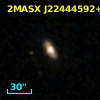 2MASX J22444592+0157230