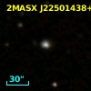 2MASX J22501438+0225007