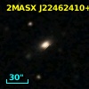2MASX J22462410+0046250