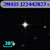 2MASS J22442027+0006149