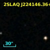 2SLAQ J224146.36+001608.0
