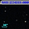 NVSS J224333+000850
