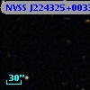NVSS J224325+003321