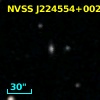 NVSS J224554+002309