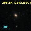 2MASX J22432592+0017550