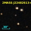 2MASS J22482613+0009003