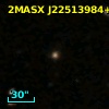 2MASX J22513984+0110037