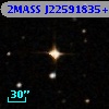2MASS J22591835+0010377