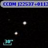 CCDM J22537+0112A