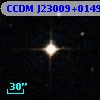 CCDM J23009+0149AB