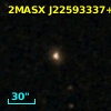 2MASX J22593337+0237355