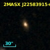 2MASX J22583915+0112566