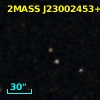 2MASS J23002453+0043254