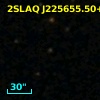 2SLAQ J225655.50+002543.5