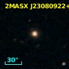 2MASX J23080922+0010338