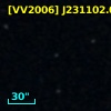 [VV2006] J231102.0+002809