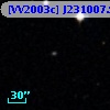 [VV2003c] J231007.9+001501